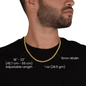 To my Great Love. Cuban Link Chain. For Boyfriend, Husband, Fiance, Groom. Anniversary Birthday Gift for Him, Valentines, Fathers Day ,Christmas