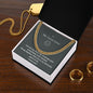 To my Great Love. Cuban Link Chain. For Boyfriend, Husband, Fiance, Groom. Anniversary Birthday Gift for Him, Valentines, Fathers Day ,Christmas
