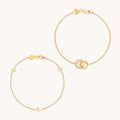 Celestial Bracelet Stacking Set - Gold