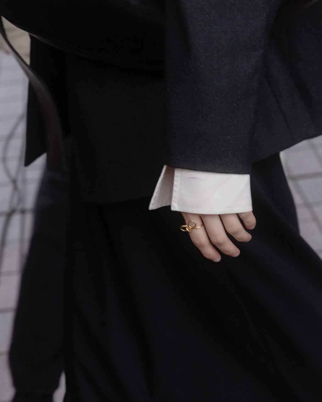 Fiocco Ring - Gold Plated