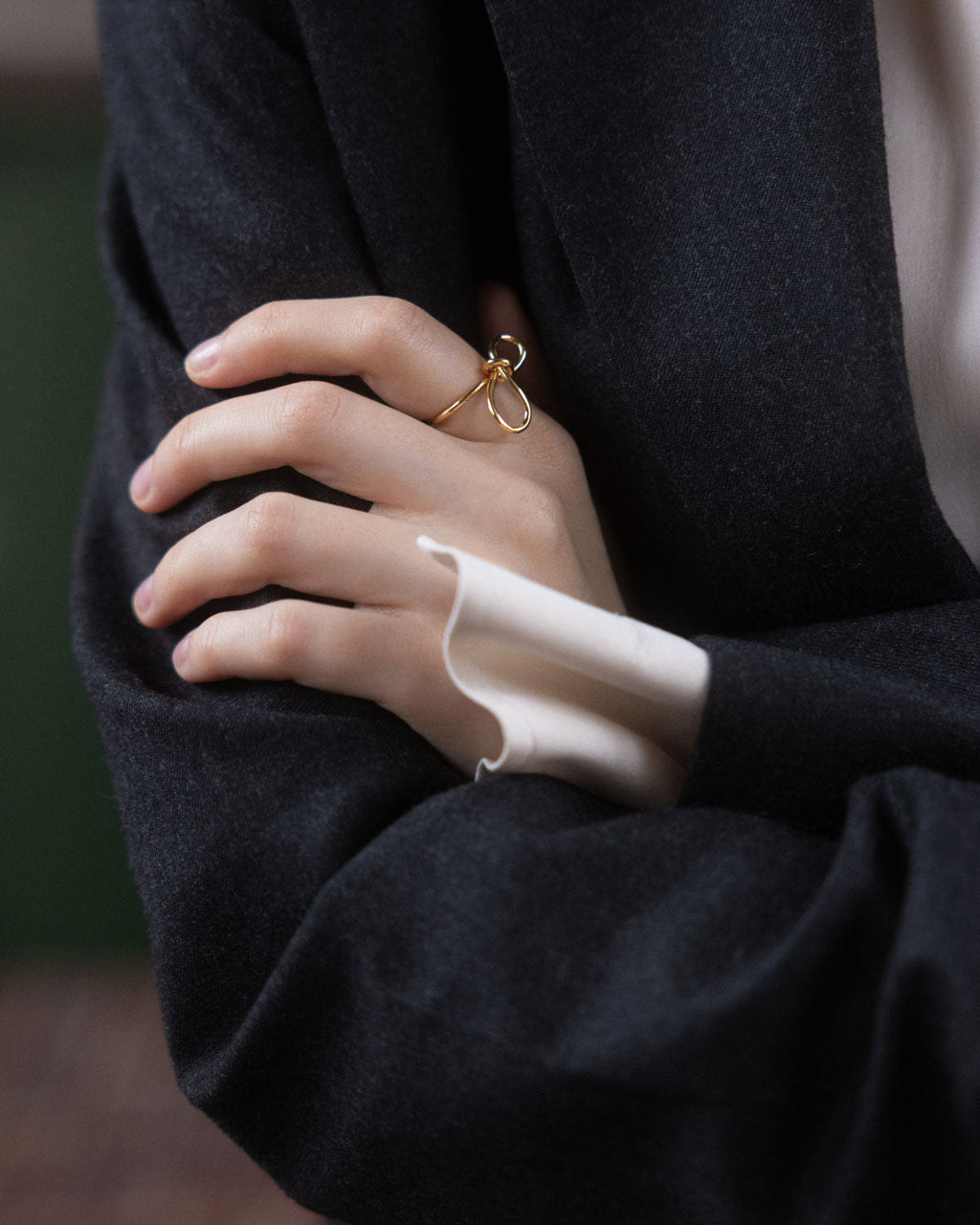 Fiocco Ring - Gold Plated