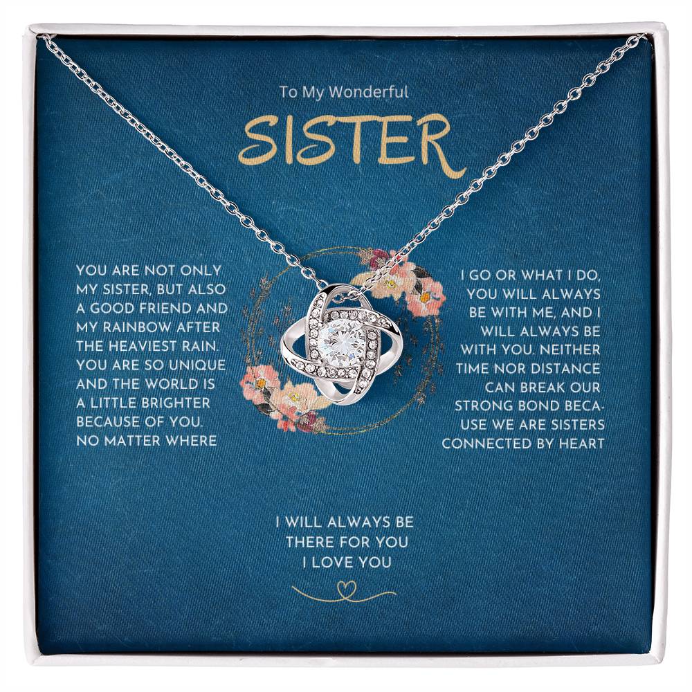 TO MY WONDERFUL SISTER