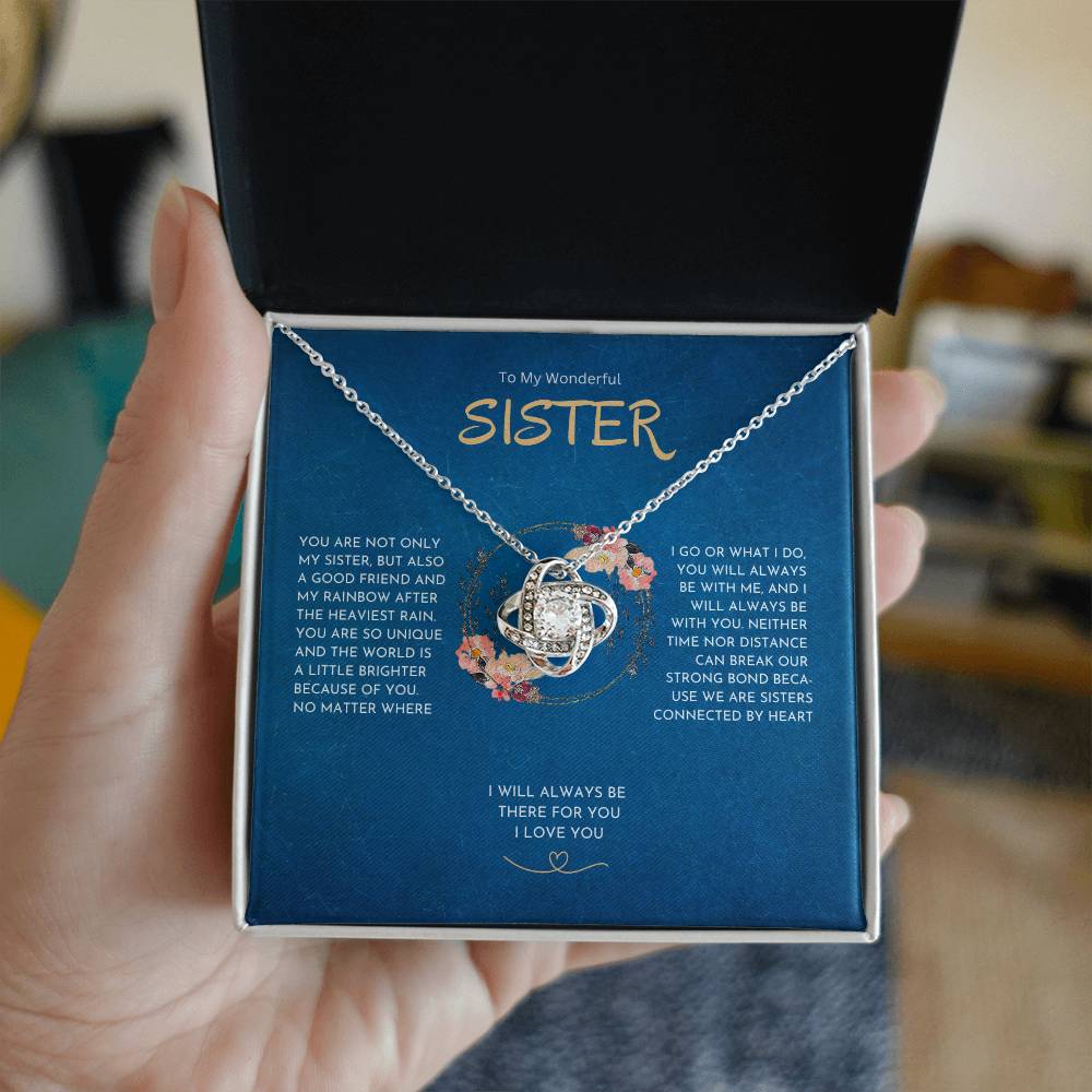 TO MY WONDERFUL SISTER