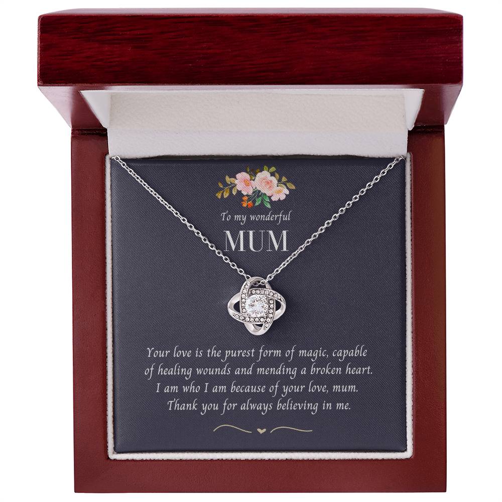 To My Wonderful Mum  Necklace