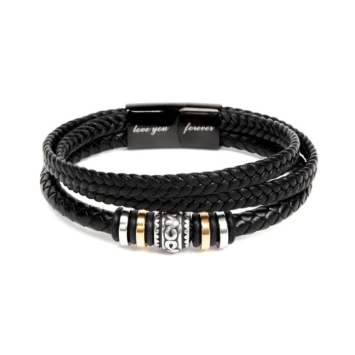 To My Husband. Love You Forever Bracelet. Anniversary Birthday Gift for Him, Valentines, Fathers Day ,Christmas