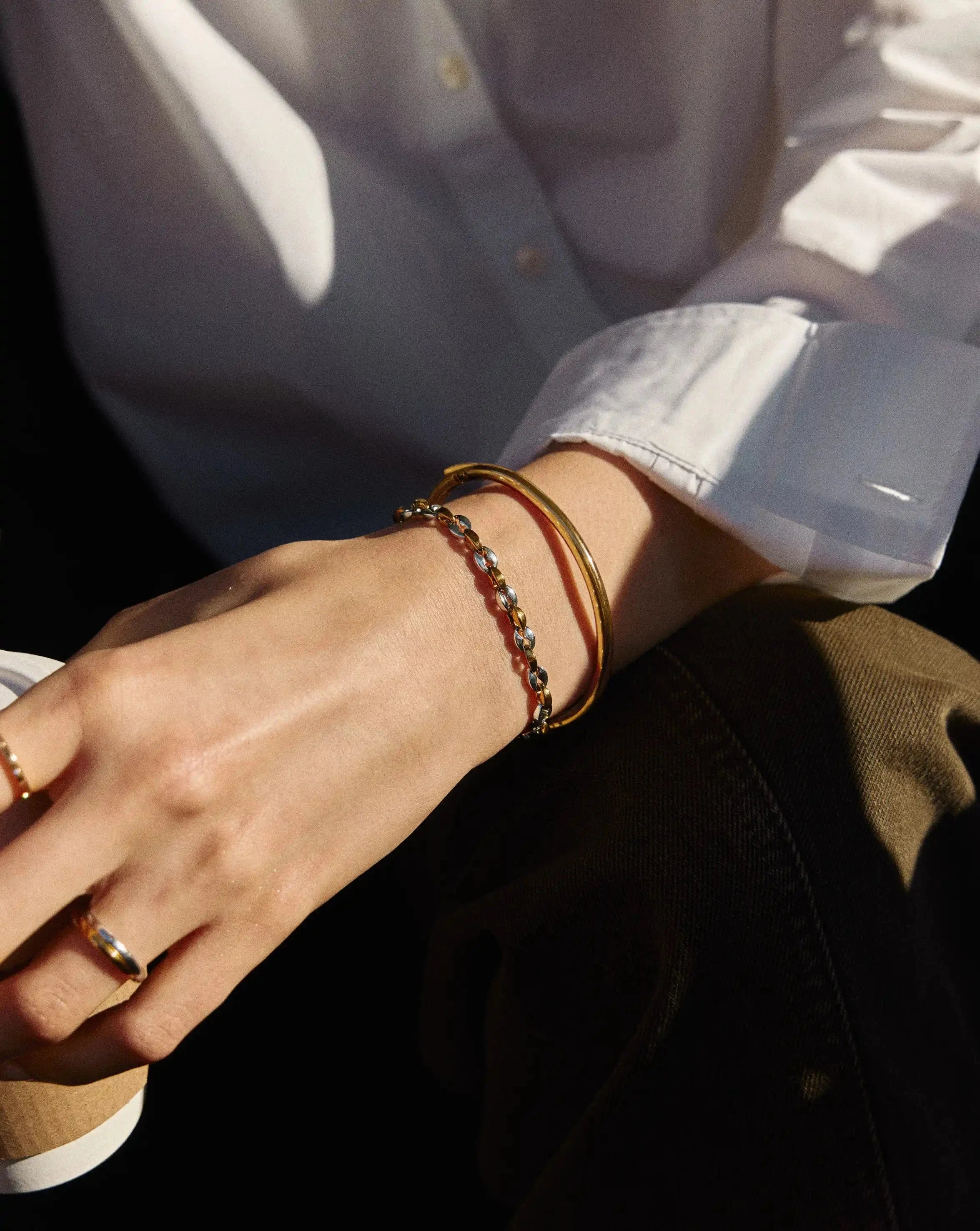 Mix It Up Bracelet Set - Mixed Metal