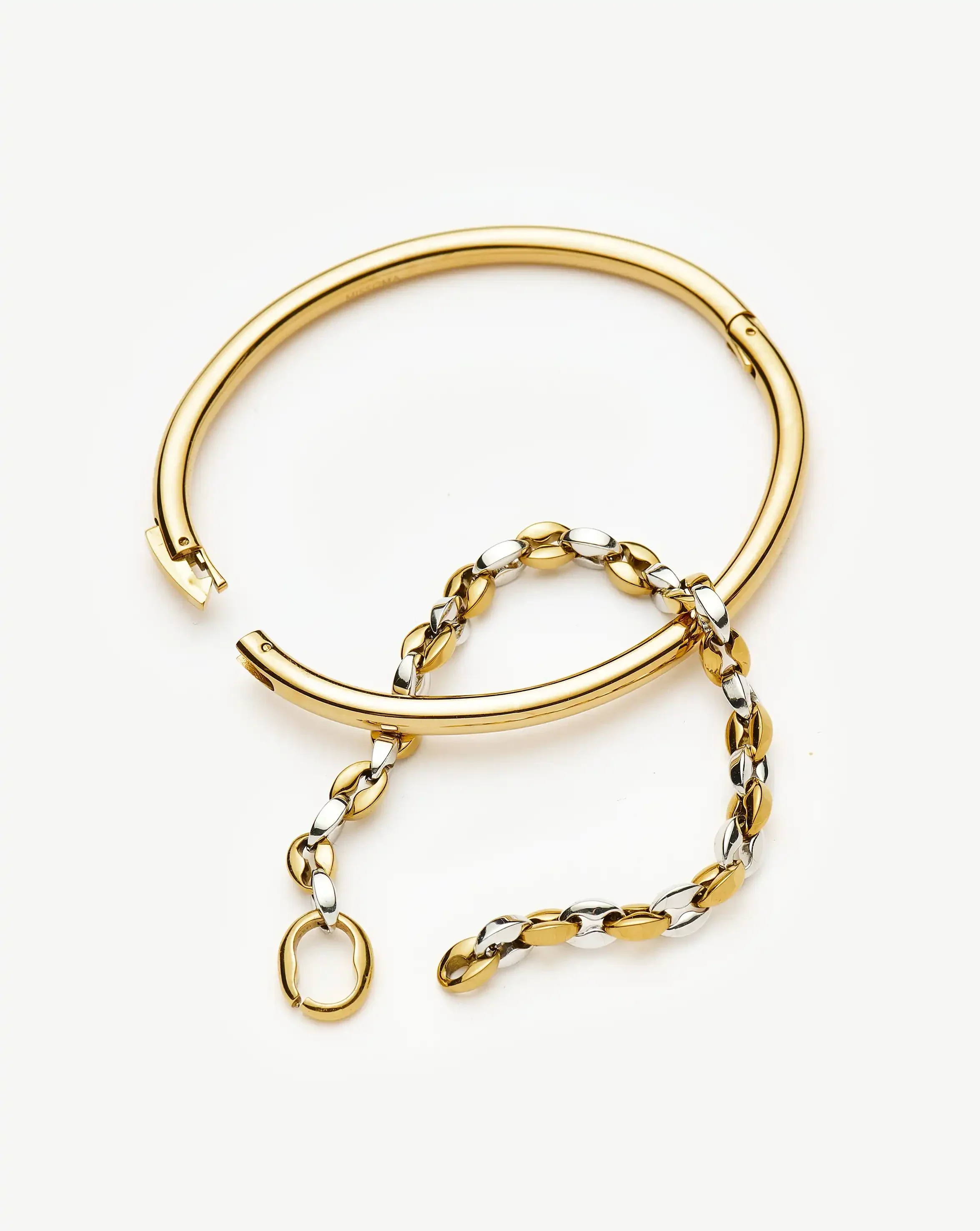 Mix It Up Bracelet Set - Mixed Metal